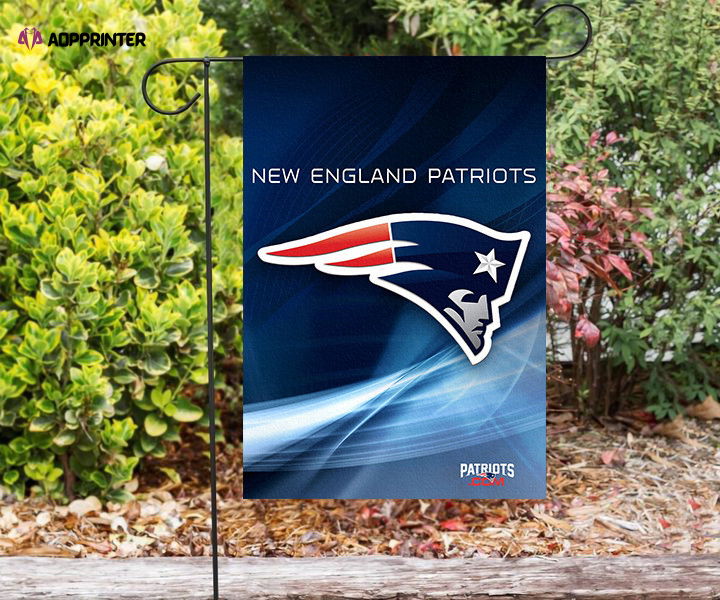 New England Patriots Light Navy Double Sided Printing Garden Flag Home Decor Gifts New England Patriots Light Navy Double Sided Printing Garden Flag Home Decor Gifts