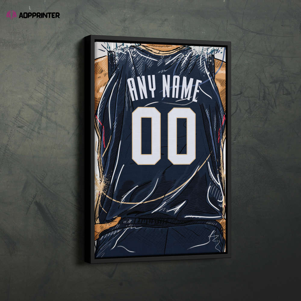 New Orleans Pelicans Jersey Personalized Jersey NBA Custom Name and Number Canvas Wall Art Home Decor Framed Poster Man Cave Gift New Orleans Pelicans Jersey Personalized Jersey NBA Custom Name and Number Canvas Wall Art Home Decor Framed Poster Man Cave Gift