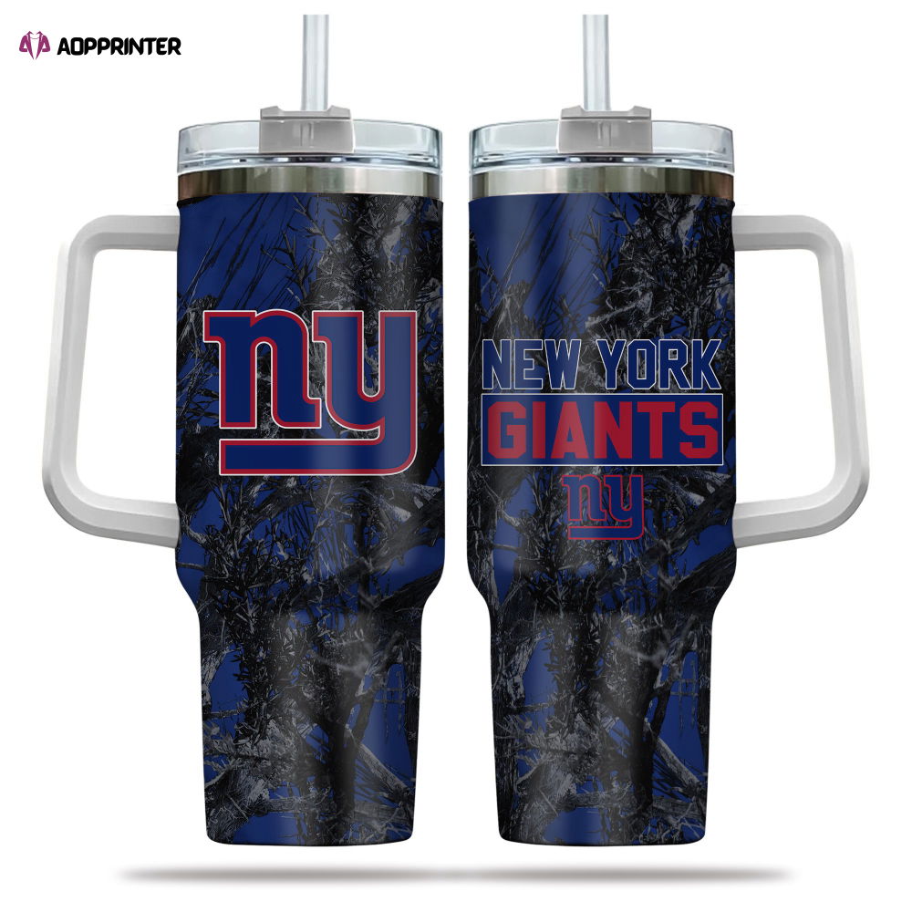 New York Giants NFL Hunting Personalized Stanley Tumbler 40oz Gift for Fans New York Giants NFL Hunting Personalized Stanley Tumbler 40oz Gift for Fans
