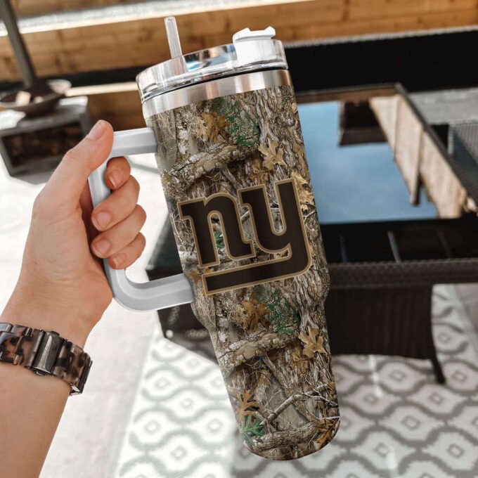 New York Giants NFL Hunting Tumbler Stanley Tumbler 40oz Gift for Fans