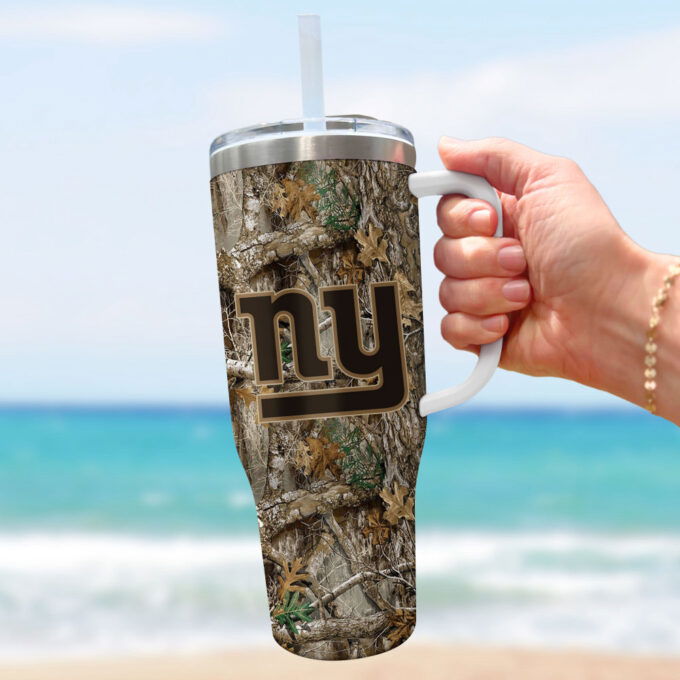 New York Giants NFL Hunting Tumbler Stanley Tumbler 40oz Gift for Fans