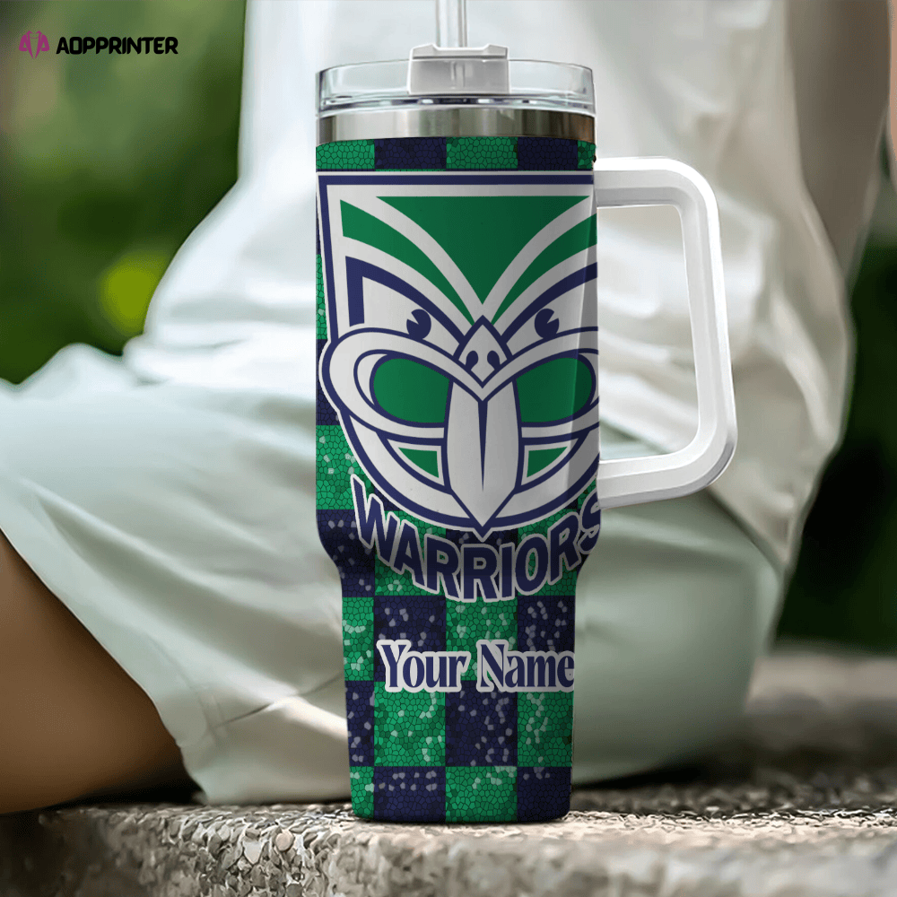 New Zealand Warriors NRL Personalized Stanley Tumbler 40oz Gift for Fans New Zealand Warriors NRL Personalized Stanley Tumbler 40oz Gift for Fans