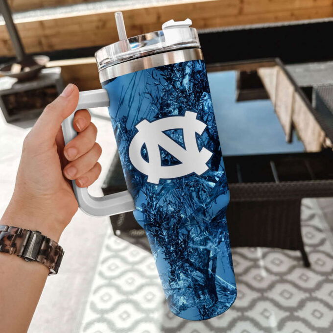 North Carolina Tar Heels NCAA Hunting Personalized Stanley Tumbler 40oz Gift for Fans