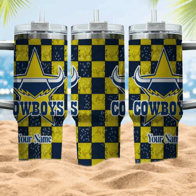 North Queensland Cowboys NRL Personalized Stanley Tumbler 40oz Gift for Fans