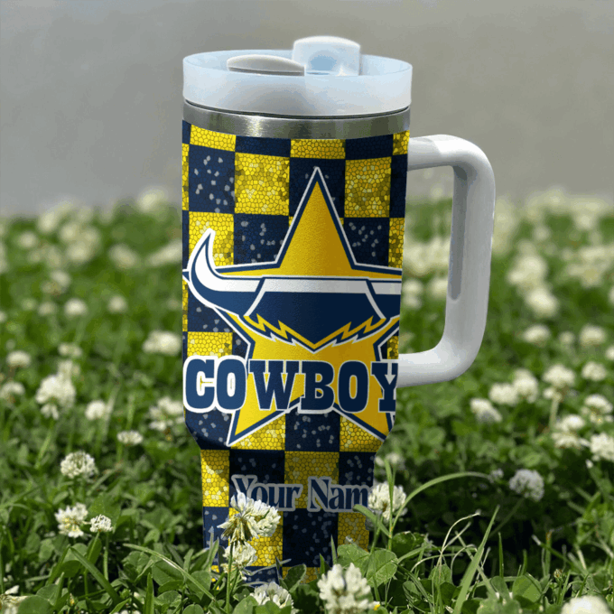 North Queensland Cowboys NRL Personalized Stanley Tumbler 40oz Gift for Fans