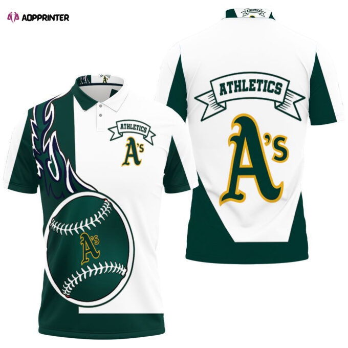 Oakland Athletics 3d Polo Shirt Gift for Fans Shirt 3d T-shirt