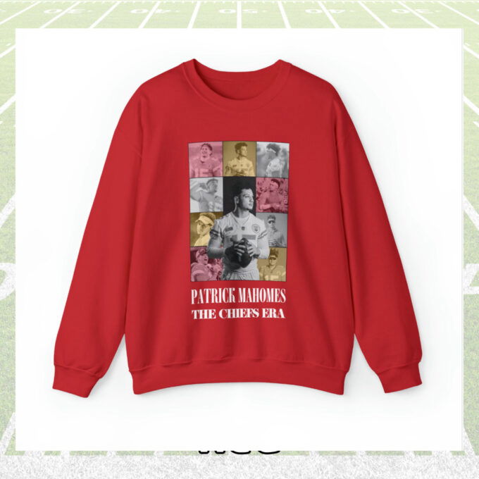 Patrick Mahomes Eras Tour Inspired Crewneck Football Crewneck Football Sweatshirt Football Eras Tour Kansas City Chiefs