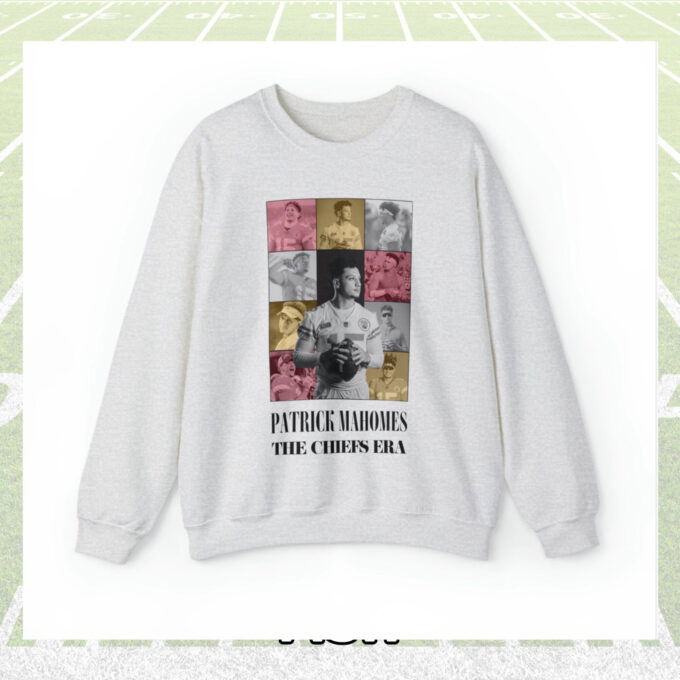 Patrick Mahomes Eras Tour Inspired Crewneck Football Crewneck Football Sweatshirt Football Eras Tour Kansas City Chiefs