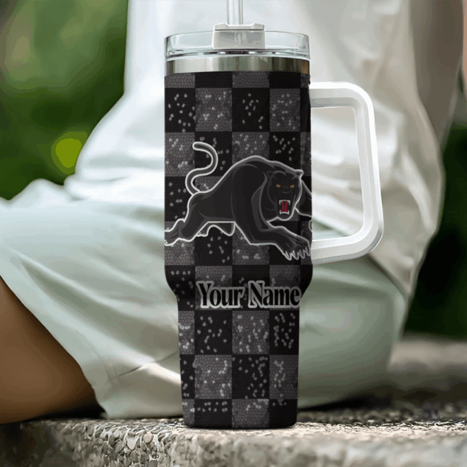 Penrith Panthers NRL Personalized Stanley Tumbler 40oz Gift for Fans