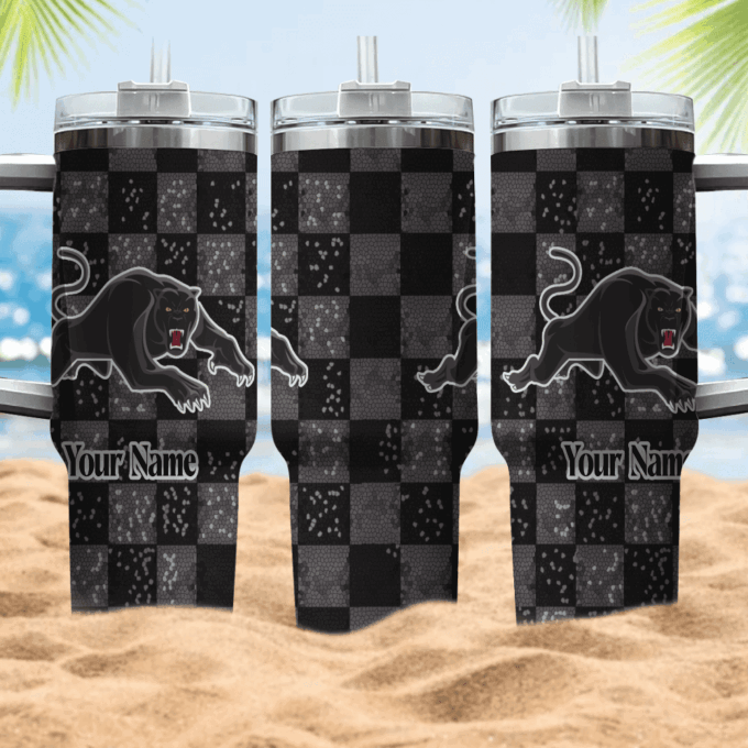 Penrith Panthers NRL Personalized Stanley Tumbler 40oz Gift for Fans