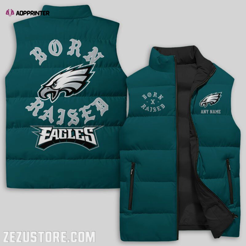 Philadelphia Eagles NFL Sleeveless Puffer Jacket Custom For Fans Gifts Philadelphia Eagles NFL Sleeveless Puffer Jacket Custom For Fans Gifts