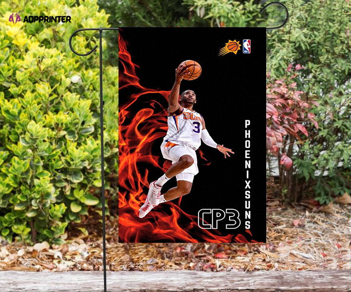 Phoenix Suns Chris Paul v8 Double Sided Printing Garden Flag Home Decor Gifts Phoenix Suns Chris Paul v8 Double Sided Printing Garden Flag Home Decor Gifts