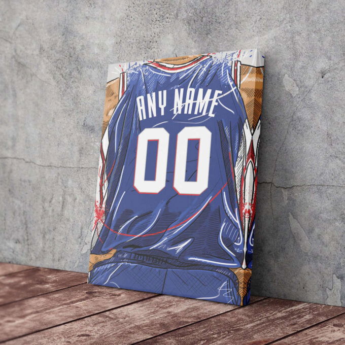 Phoenix Suns Jersey Personalized Jersey NBA Custom Name and Number Canvas Wall Art Home Decor Framed Poster Man Cave Gift
