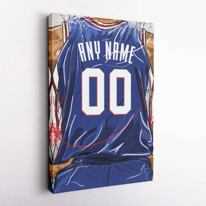 Phoenix Suns Jersey Personalized Jersey NBA Custom Name and Number Canvas Wall Art Home Decor Framed Poster Man Cave Gift