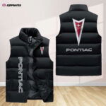 Pontiac Sleeveless Puffer Jacket Custom For Fans Gifts Pontiac Sleeveless Puffer Jacket Custom For Fans Gifts