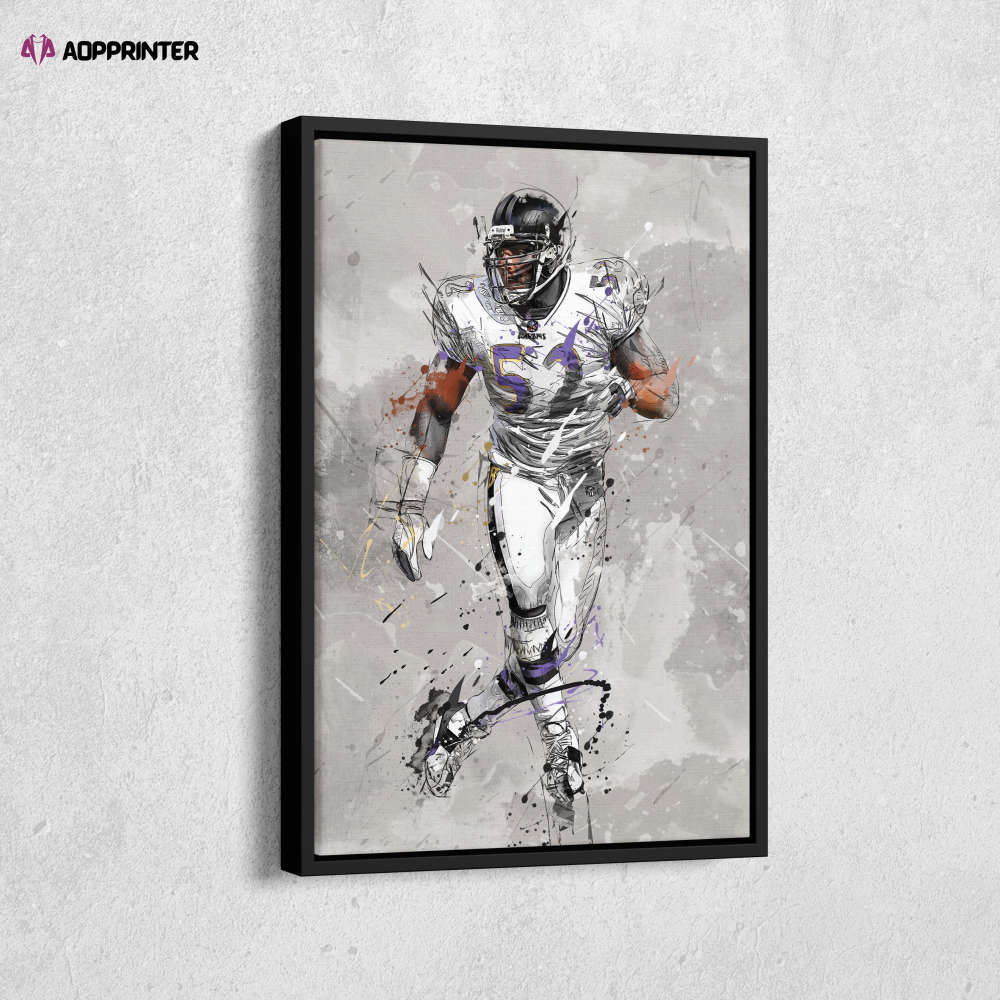 Ray Lewis Poster Baltimore Ravens NFL Canvas Wall Art Home Decor Framed Poster Man Cave Gift Ray Lewis Poster Baltimore Ravens NFL Canvas Wall Art Home Decor Framed Poster Man Cave Gift
