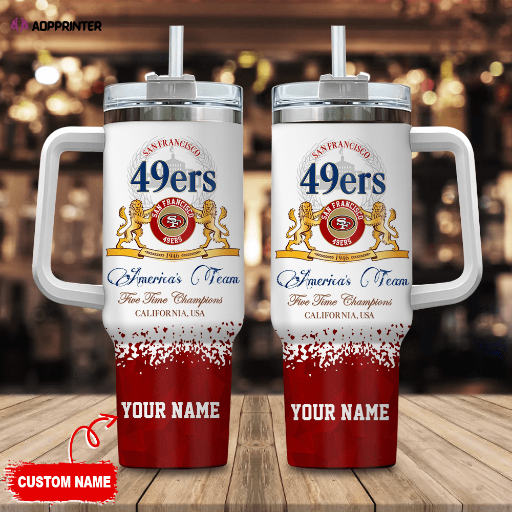 San Francisco 49ers Personalized NFL Champions Modelo 40oz Stanley Tumbler Gift for Fans San Francisco 49ers Personalized NFL Champions Modelo 40oz Stanley Tumbler Gift for Fans