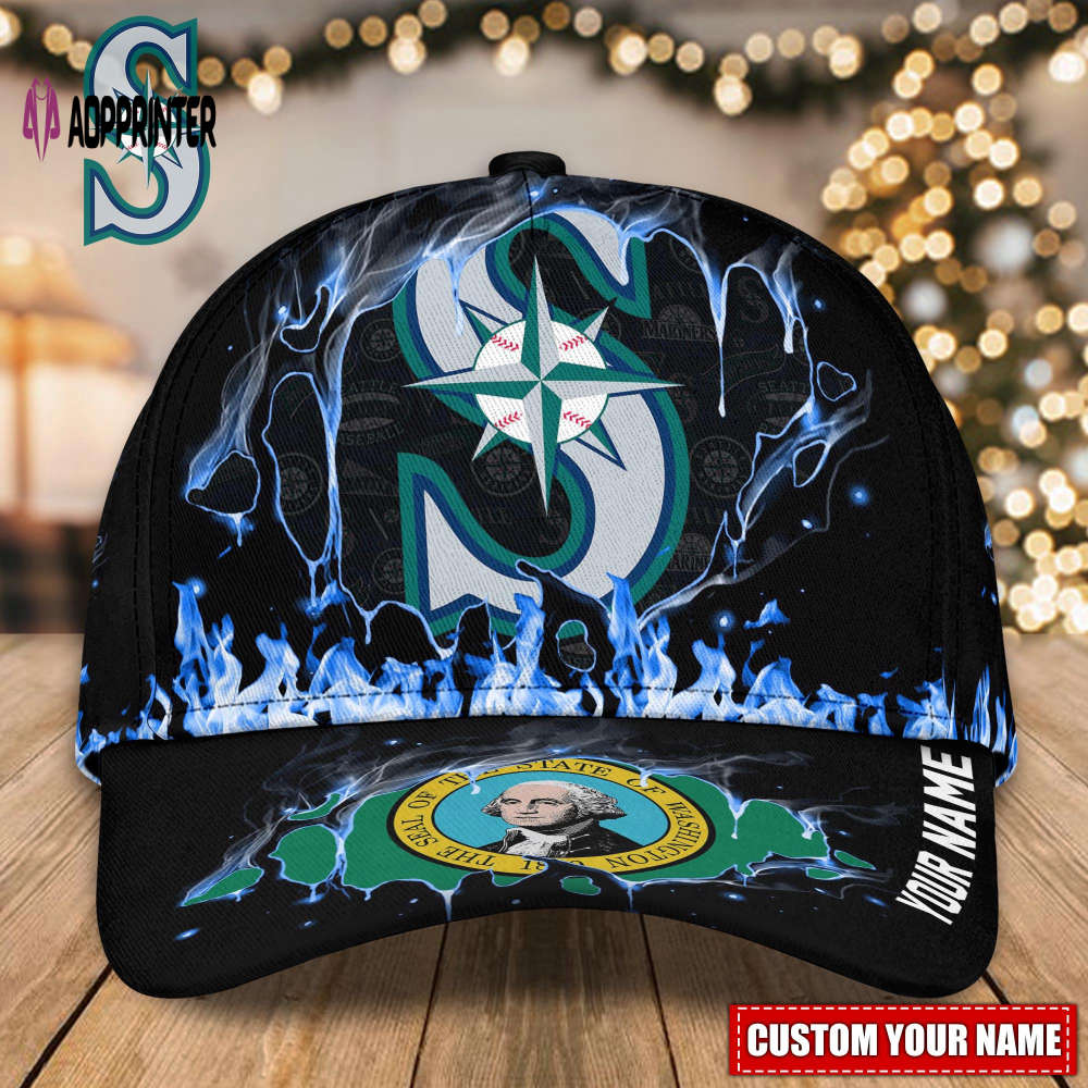 Seattle Mariners MLB Classic CAP Hats For Fans custom Seattle Mariners MLB Classic CAP Hats For Fans custom
