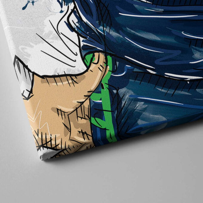 Seattle Seahawks Jersey Personalized Jersey NFL Custom Name and Number Canvas Wall Art Home Decor Framed Poster Man Cave Gift