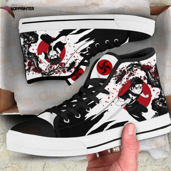 Shisui Uchiha High Top Shoes Custom Naruto Anime Japan Style For Fans