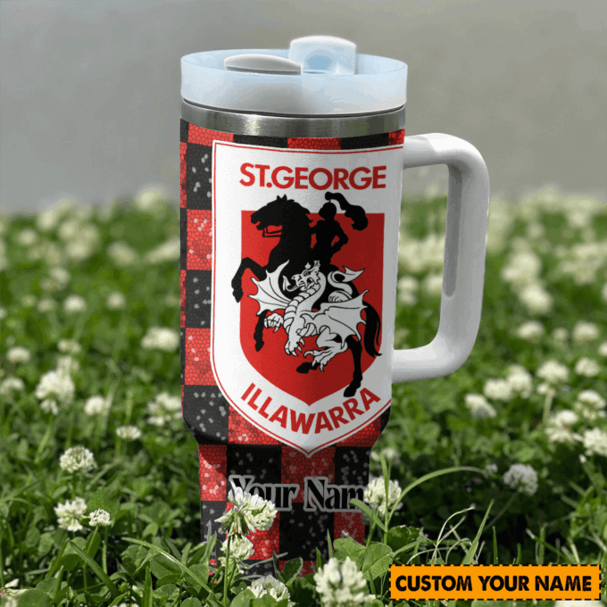St. George Illawarra Dragons NRL Personalized Stanley Tumbler 40oz Gift for Fans