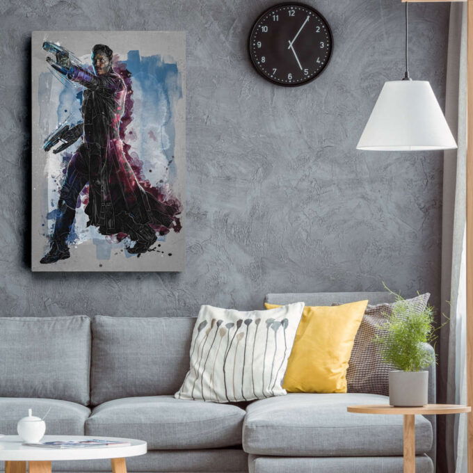 Star-Lord Poster Marvel Comics Framed Wall Art Home Decor Canvas Print Artwork