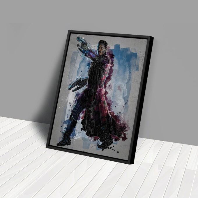 Star-Lord Poster Marvel Comics Framed Wall Art Home Decor Canvas Print Artwork