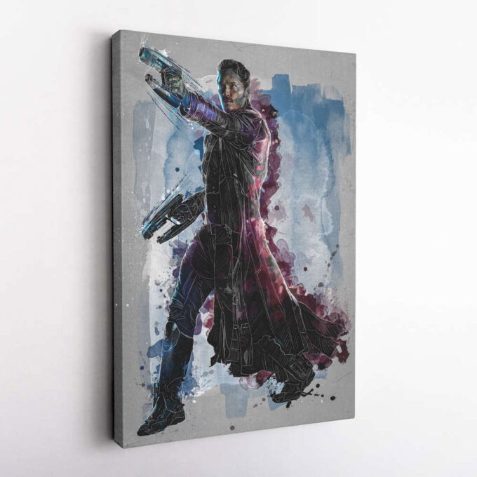 Star-Lord Poster Marvel Comics Framed Wall Art Home Decor Canvas Print Artwork