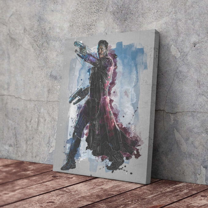 Star-Lord Poster Marvel Comics Framed Wall Art Home Decor Canvas Print Artwork