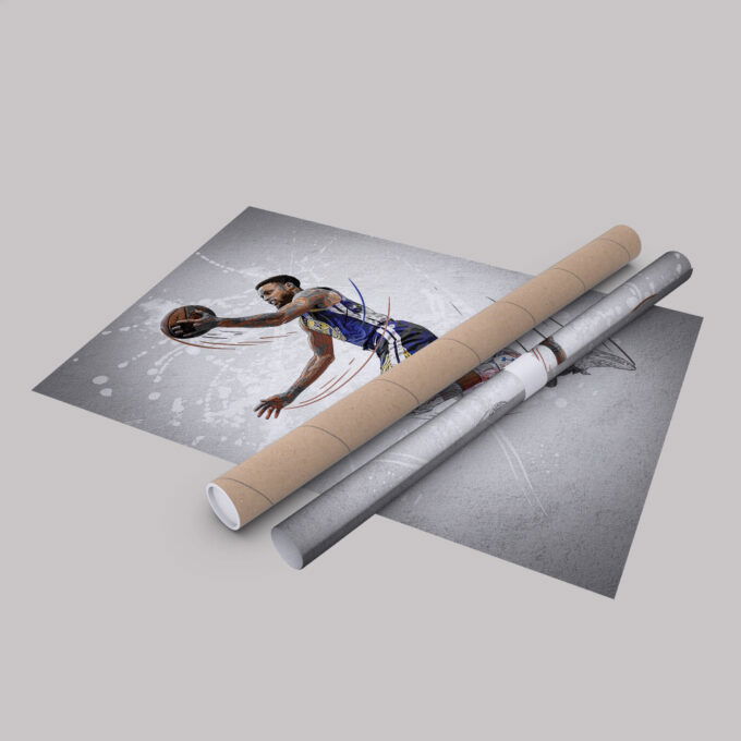 Stephen Curry Poster Golden State Warriors NBA Framed Wall Art Home Decor Canvas Print Artwork