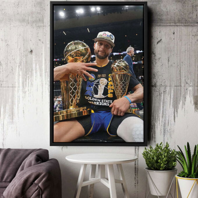 Stephen Curry Poster NBA Champion Poster MVP Golden State Warriors