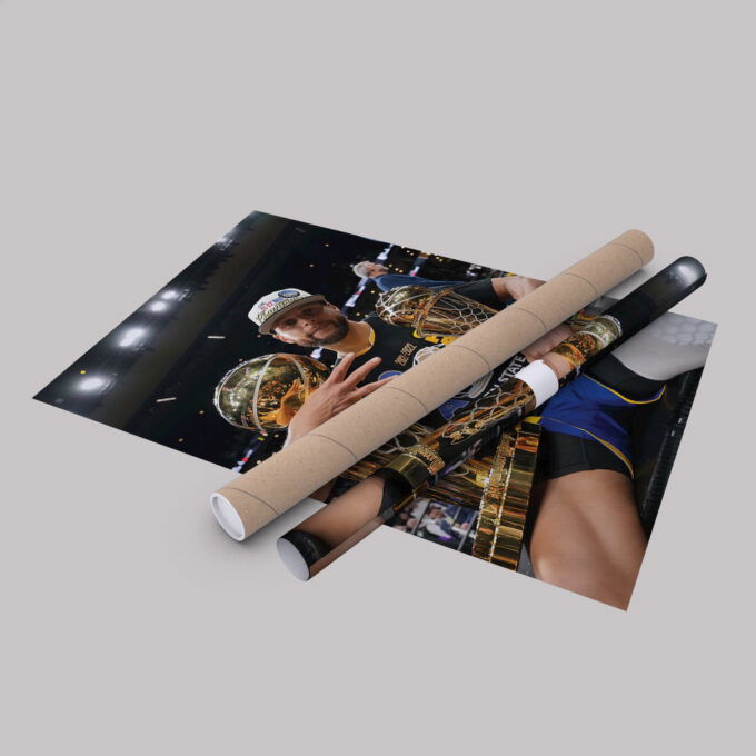 Stephen Curry Poster NBA Champion Poster MVP Golden State Warriors
