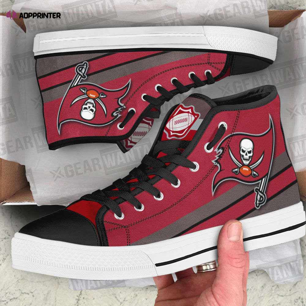 Tampa Bay Buccaneers High Top Shoes Custom For Fans Tampa Bay Buccaneers High Top Shoes Custom For Fans