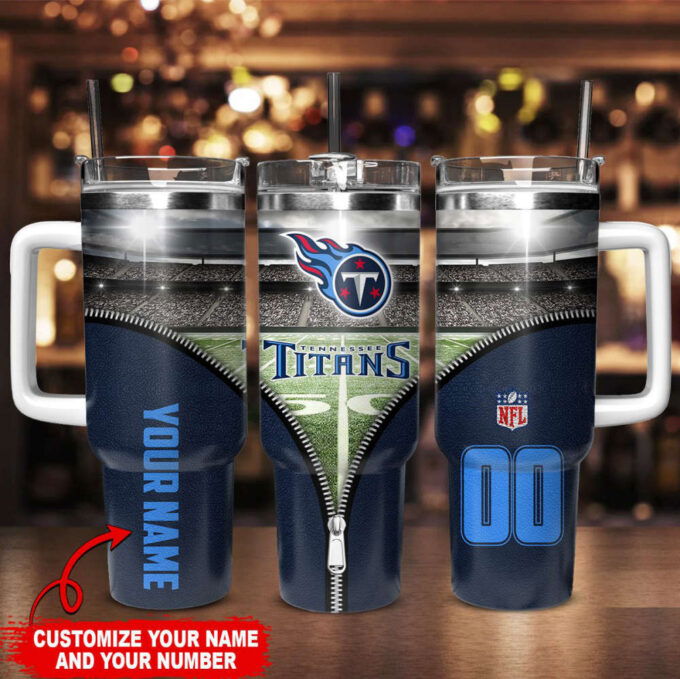 Tennessee Titans NFL 40oz Stanley Tumbler Gift for Fans