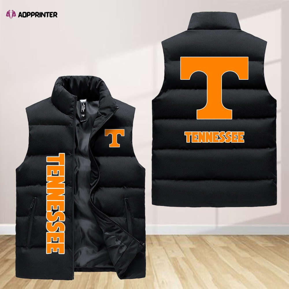 Tennessee Volunteers Sleeveless Puffer Jacket Custom For Fans Gifts Tennessee Volunteers Sleeveless Puffer Jacket Custom For Fans Gifts