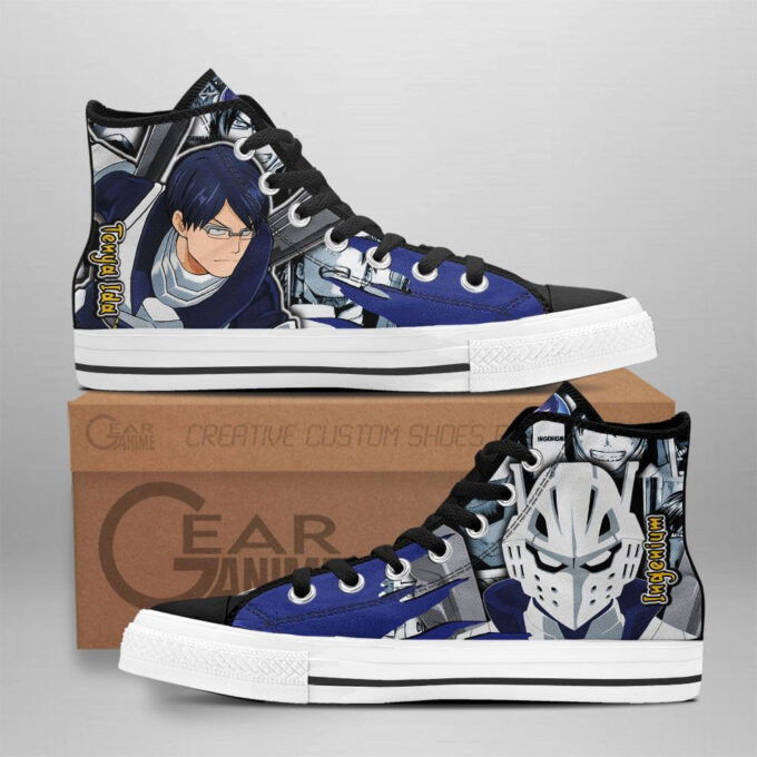 Tenya Ida High Top Shoes Custom My Hero Academia Anime For Fans