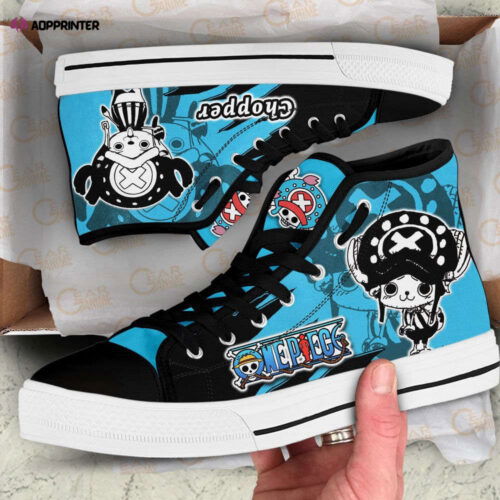 Cart 2 Tony Tony Chopper High Top Shoes Mix Manga For Fans One Piece Anime