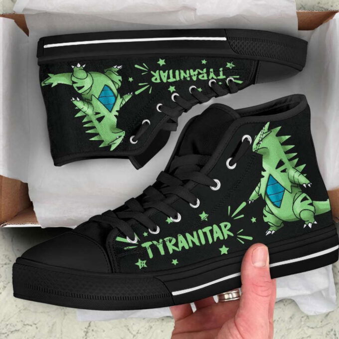 Tyranitar High Top Shoes Custom For Fans Pokemon