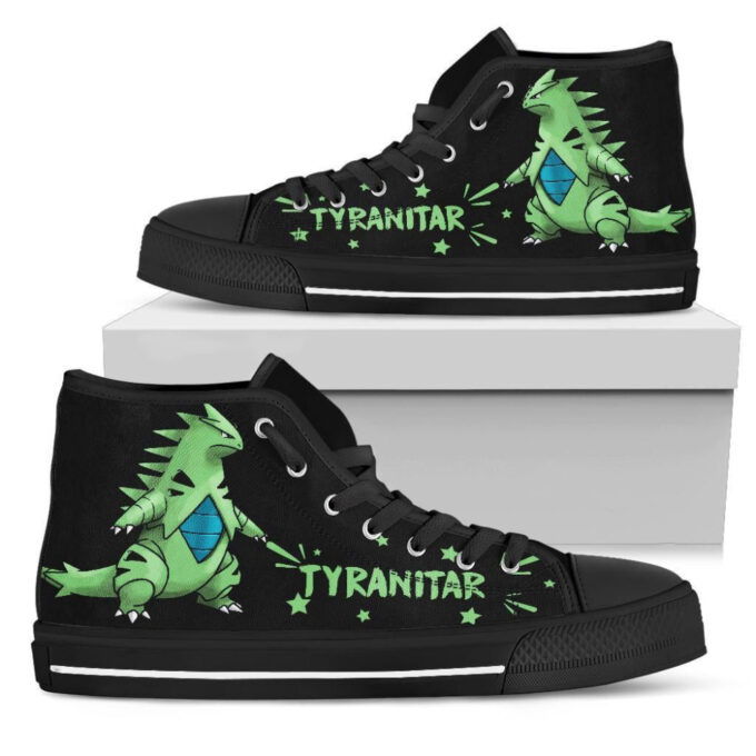 Tyranitar High Top Shoes Custom For Fans Pokemon