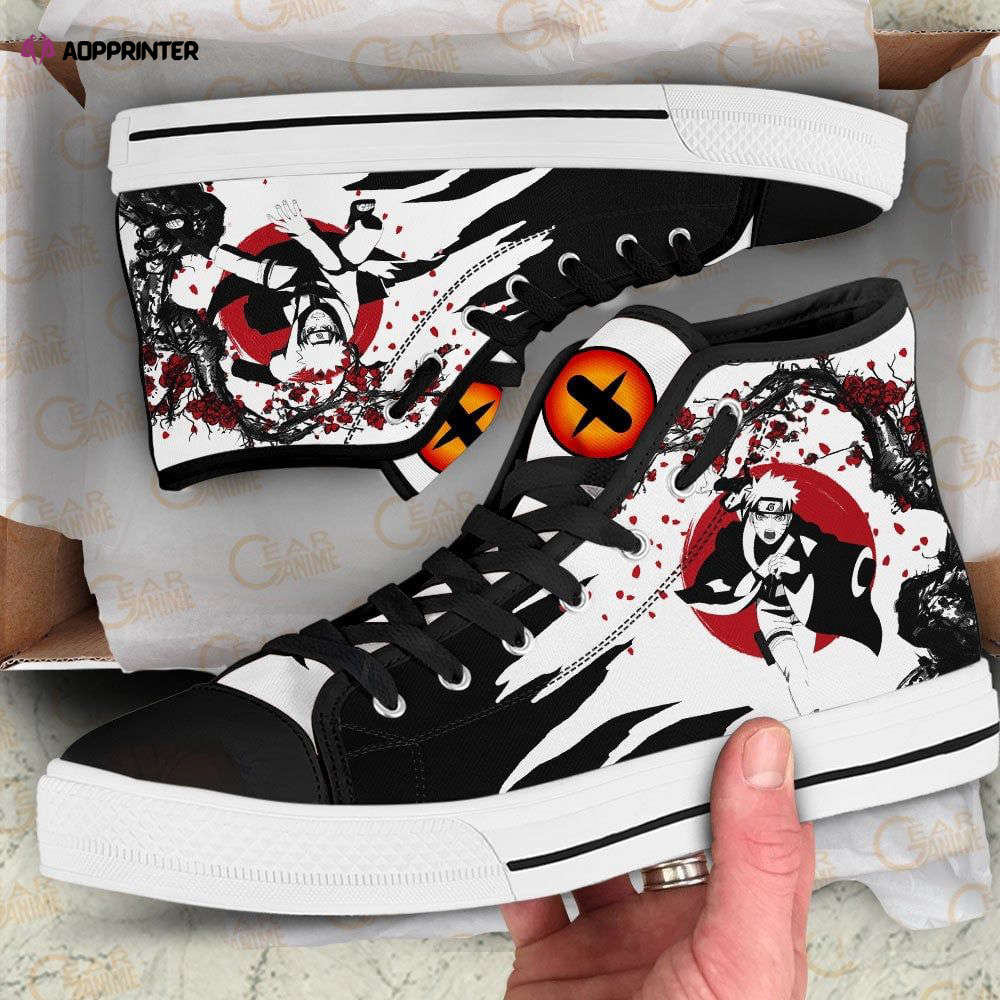 Uzumaki Naruto High Top Shoes Custom Naruto Anime Japan Style For Fans Uzumaki Naruto High Top Shoes Custom Naruto Anime Japan Style For Fans