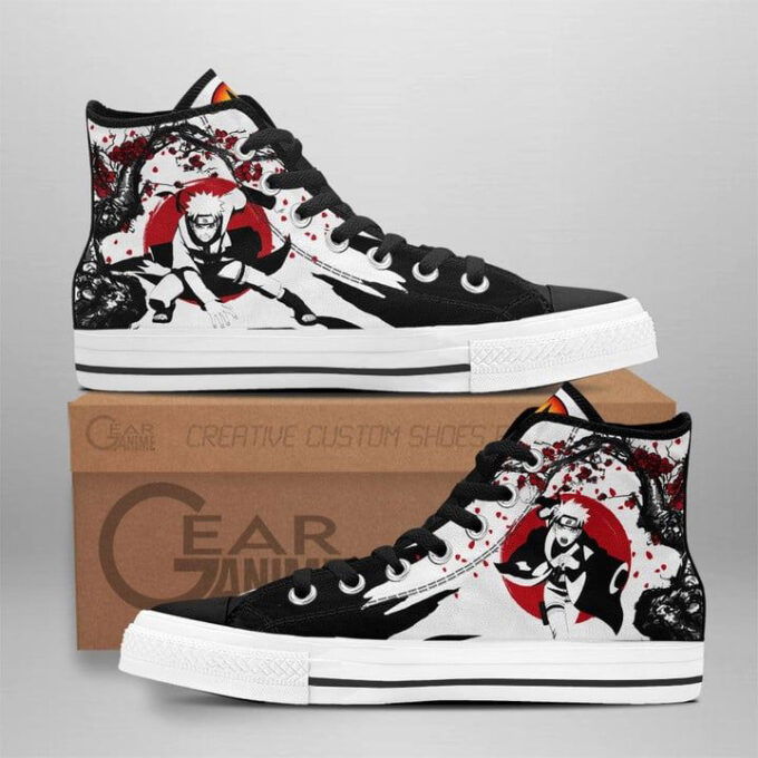 Uzumaki Naruto High Top Shoes Custom Naruto Anime Japan Style For Fans