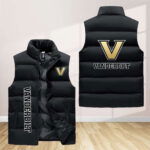 Vanderbilt Commodores Sleeveless Puffer Jacket Custom For Fans Gifts