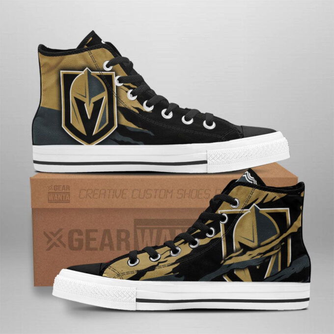 Vegas Golden Knights High Top Shoes Custom For Fans
