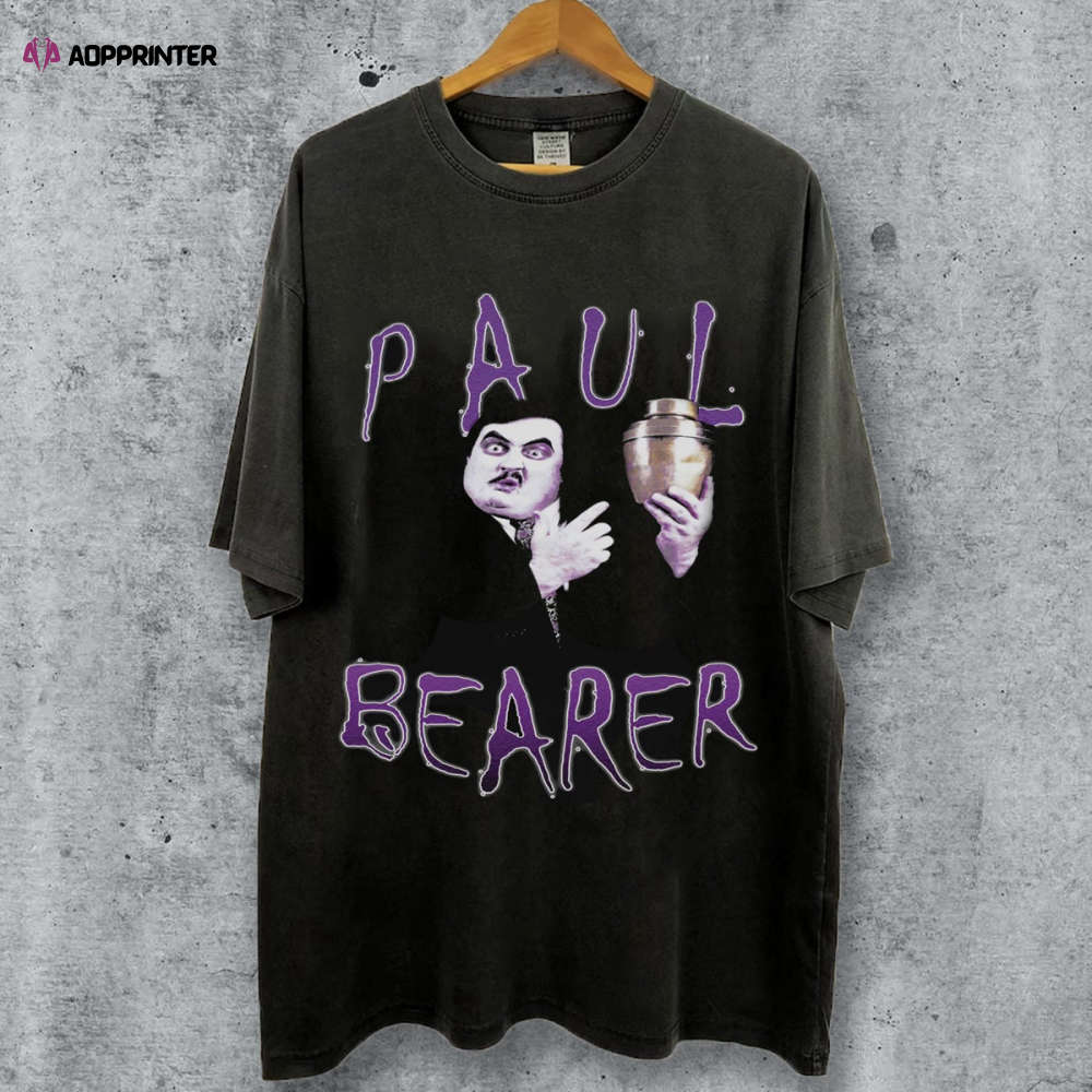 Vintage 90s Paul Bearer T-Shirt Paul Bearer Tee Retro Paul Bearer T-Shirt Boxing T-Shirt Sport T-Shirt Vintage 90s Paul Bearer T-Shirt Paul Bearer Tee Retro Paul Bearer T-Shirt Boxing T-Shirt Sport T-Shirt