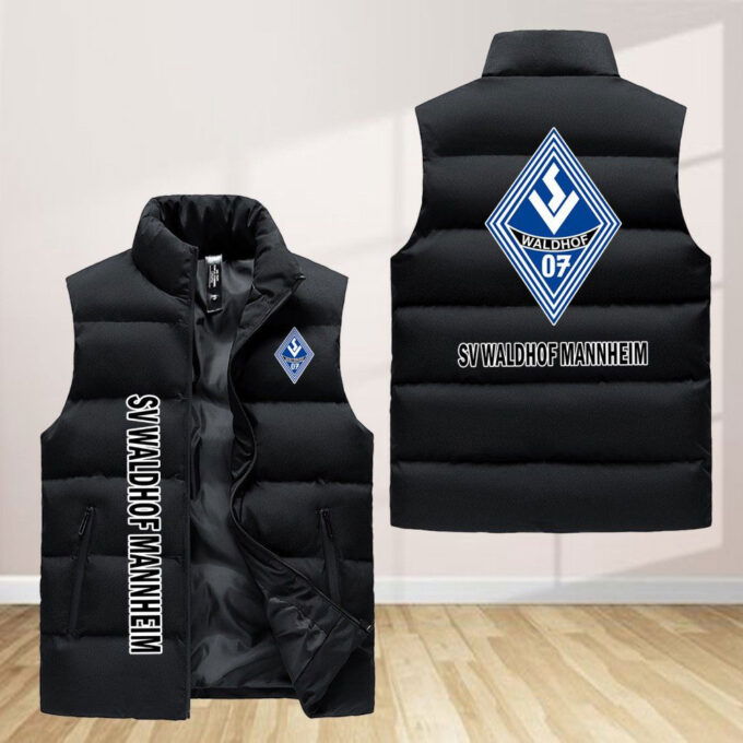 Waldhof Mannheim Sleeveless Puffer Jacket Custom For Fans Gifts