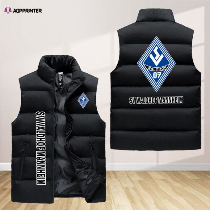 Waldhof Mannheim Sleeveless Puffer Jacket Custom For Fans Gifts