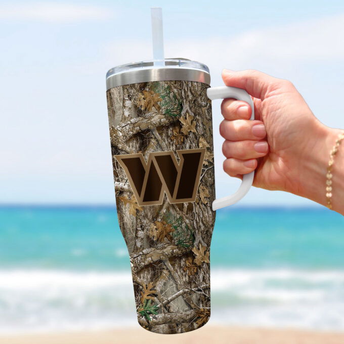 Washington Commanders NFL Hunting Tumbler Stanley Tumbler 40oz Gift for Fans