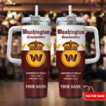 Washington Commanders Personalized NFL Corona Extra 40oz Stanley Tumbler Gift for Fans