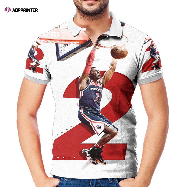 Washington Wizards Meech Robinson1 3D Gift for Fans Polo Shirt Washington Wizards Meech Robinson1 3D Gift for Fans Polo Shirt