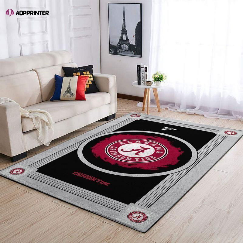 Alabama Crimson Tide Rug Living Room Floor Decor Fan Gifts Alabama Crimson Tide Rug Living Room Floor Decor Fan Gifts
